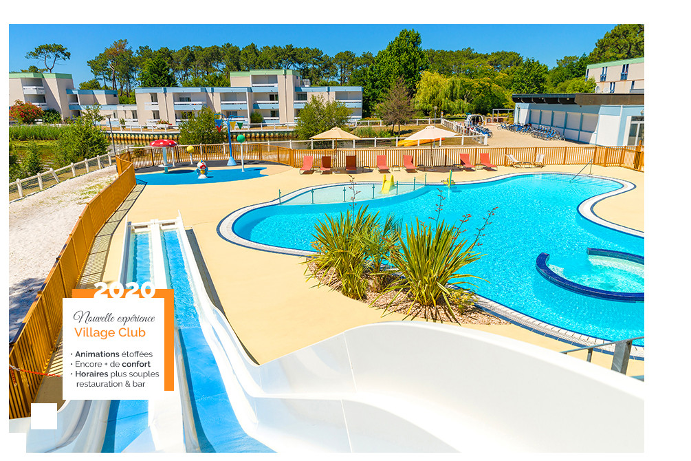 club village vacances piscine lacanau