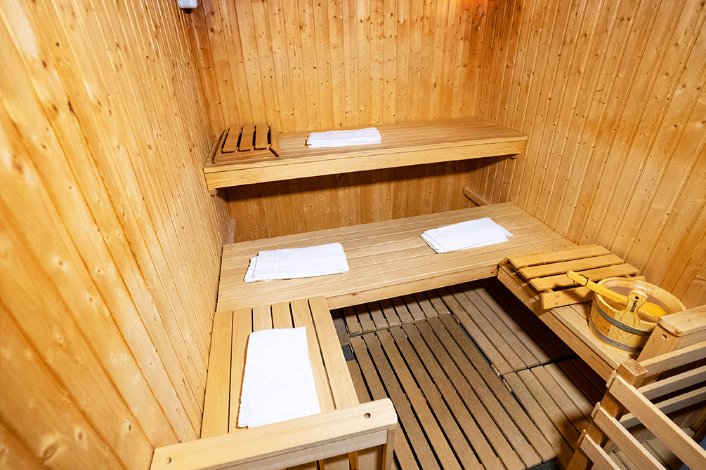 club azureva vacances ski areches sauna